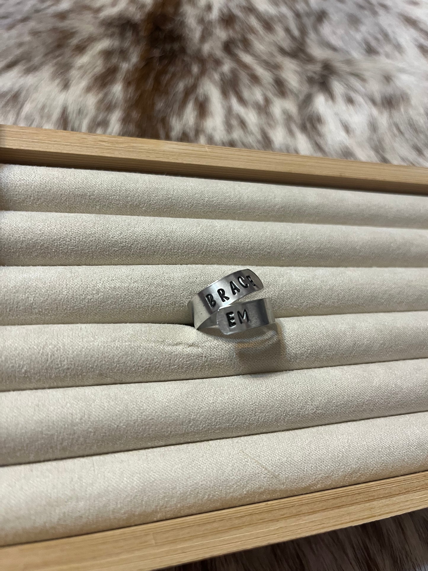 BRACE EM Wrapped Ring